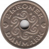 Монета. Дания. 2 кроны 2000 год. рев.