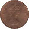 Монета. Канада. 1 цент 1980 год. рев.
