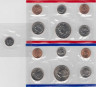Монета. США. Годовой набор 1996 год. Монетные дворы P, D и W. ав.