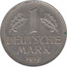 Монета. ФРГ. 1 марка 1957 год. Монетный двор - Гамбург (J). ав.