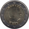 Монета. Монако. 2 евро 2016 год. ав.