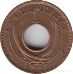Монета. Британская Восточная Африка. 1 цент 1962 год. (H)