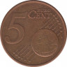 Монета. Германия. 5 центов 2007 год (F). рев.