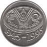  Монета. Румыния. 10 лей 1995 год. ФАО. ав.