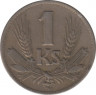 Монета. Словакия. 1 крона 1940 год. рев.