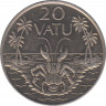 Монета. Вануату. 20 вату 1995 год. рев.