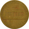 Монета. США. 1 цент 1973 год. Монетный двор D. рев