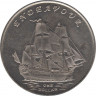 Монета. Острова Гилберта (Кирибати). 1 доллар 2014 год. "Эндевер". ав.