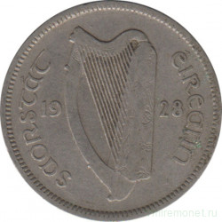 Монета. Ирландия. 6 пенсов 1928 год.