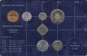 Монета. Нидерландские Антильские острова. Набор из 6-ти монет 1 , 2.5 , 10 , 25 , 50 центов и 1 гульден 1983 год (плюс жетон монетного двора). рев.