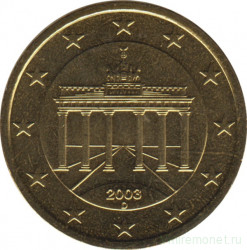 Монета. Германия. 50 центов 2003 год. (D).