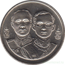 Монета. Тайланд. 2 бата 1990 (2533) год. 100 лет первому медицинскому колледжу.