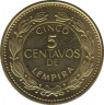 Монета. Гондурас. 5 сентаво 2005 год. рев.