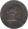Монета. США. 1 доллар 1976 год. 200 лет независимости США. . Монетный двор S. рев.