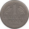 Монета. ФРГ. 1 марка 1980 год. Монетный двор - Карлсруэ (G). ав.