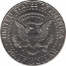Монета. США. 50 центов 1986 год. Монетный двор D. рев.