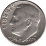 Монета. США. 10 центов 1979 год. Монетный двор D. ав.