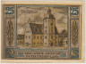 Бона. Нотгельд. Германия. Город Кверфурт. 25 пфеннигов 1921 год. Вариант 1090.1.1. рев.