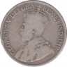 Монета. Канада. 25 центов 1913 год. рев.
