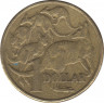 Монета. Австралия. 1 доллар 1995 год. рев.