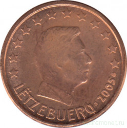 Монета. Люксембург. 1 цент 2005 год.