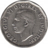 Монета. Канада. 5 центов 1946 год. рев.