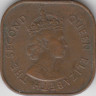 Монета. Малайя и Британское Борнео (Малайзия). 1 цент 1956 год. рев.