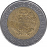Монета. Перу. 2 соля 2002 год. рев.