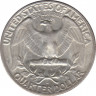 Монета. США. 25 центов 1959 год. Монетный двор D. рев.