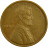 Монета. США. 1 цент 1973 год. ав