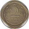 Монета. Индия. 2 анны 1942 год. ав.
