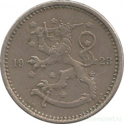 Монета. Финляндия. 1 марка 1923 год.