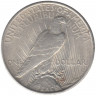 Монета. США. 1 доллар 1925 год.