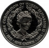 Монета. Фолклендские острова. 1 крона 2013 год. 60 лет коронации Королевы Елизаветы II.