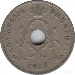 Монета. Бельгия. 10 сантимов 1924 год. BELGIE.