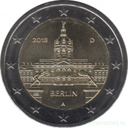 Монета. Германия. 2 евро 2018 год. Берлин (A). 