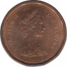 Монета. Канада. 1 цент 1982 год. рев.