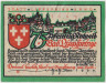 Бона. Нотгельд. Германия. Курорт Липпспринге. 75 пфеннигов 1921 год. Вариант 805.1.3. ав.