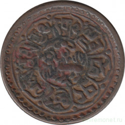Монета. Тибет. 1 шо 1927 (1601) год.