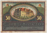 Бона. Нотгельд. Германия. Округ Цигенрюк. 50 пфеннигов 1921 год. Вариант 1471.1.а.3. ав.