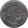 Монета. Танзания. 1 шиллинг 1992 год. ав.