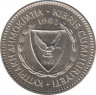  Монета. Кипр. 50 милей 1981 год. ав.