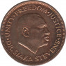 Монета. Сьерра-Леоне. 1 цент 1980 год. рев.