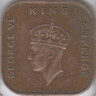 Монета. Малайя (Малайзия). 1 цент 1939 год. рев.