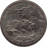 Монета. Самоа. 1 тала 1972 год. 250 лет открытия Самоа. ав.