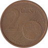 Монета. Германия. 2 цента 2004 год. (G). рев.