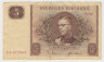 Банкнота. Швеция. 5 крон 1959 год. ав.