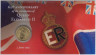 Монета. Австралия. 1 доллар 2018 год. 65 лет коронации Елизаветы II. В конверте. открытка титул.