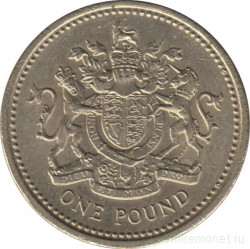 Монета. Великобритания. 1 фунт 1983 год.
