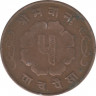 Монета. Непал. 5 пайс 1957 (2014) год. Трезубец. рев.